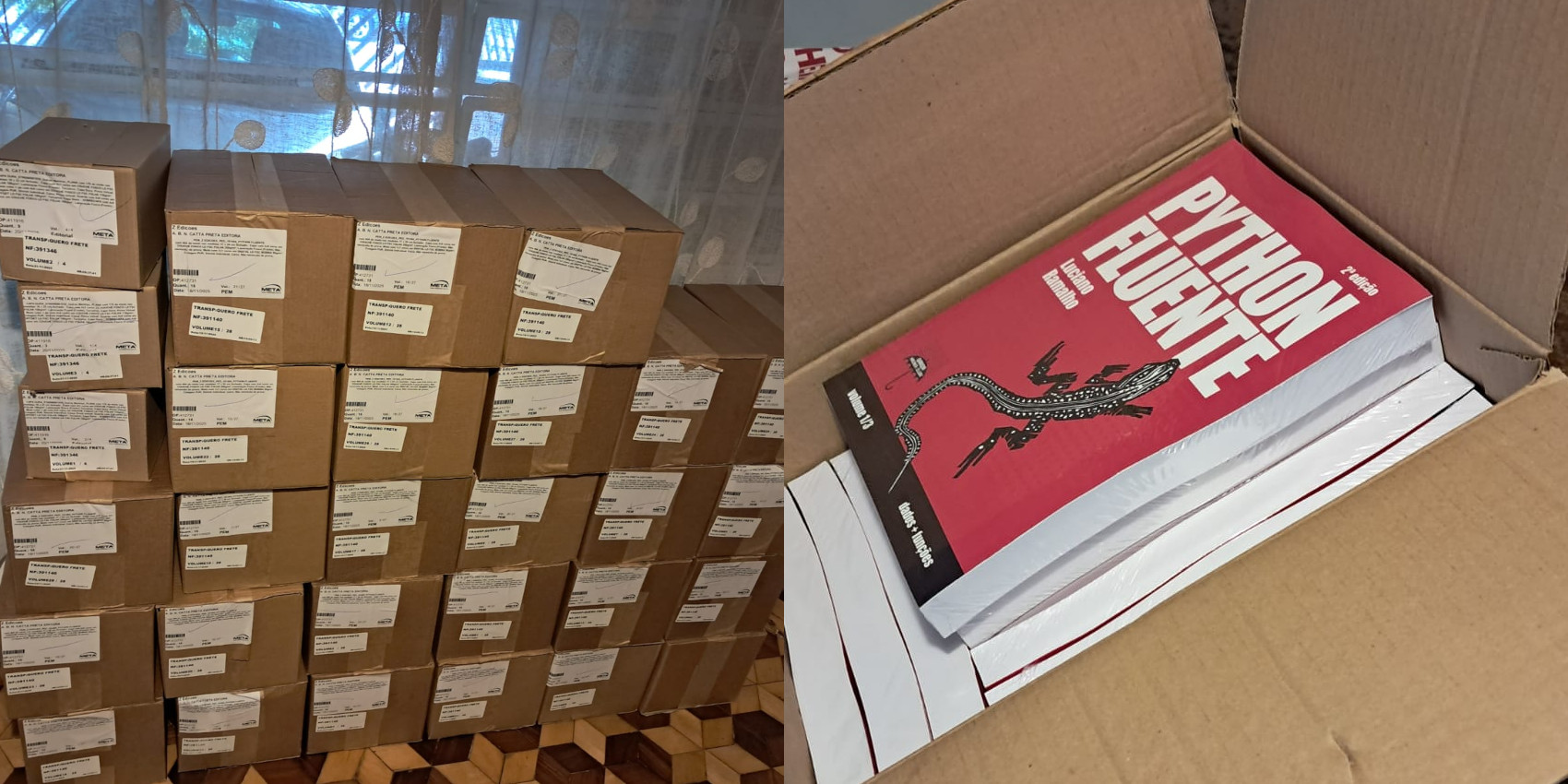 400 exemplares do volume 1, brochura.